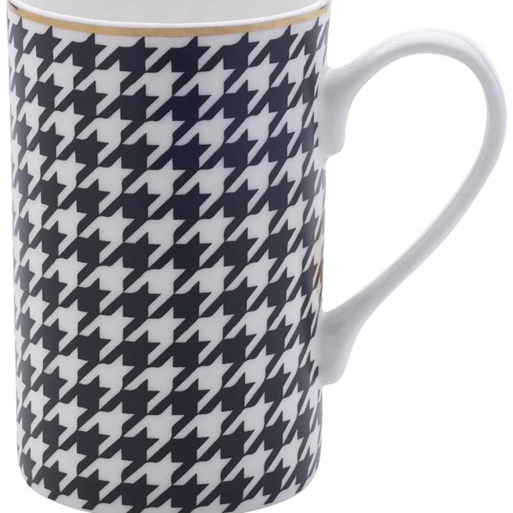 Mikasa Houndstooth Mug